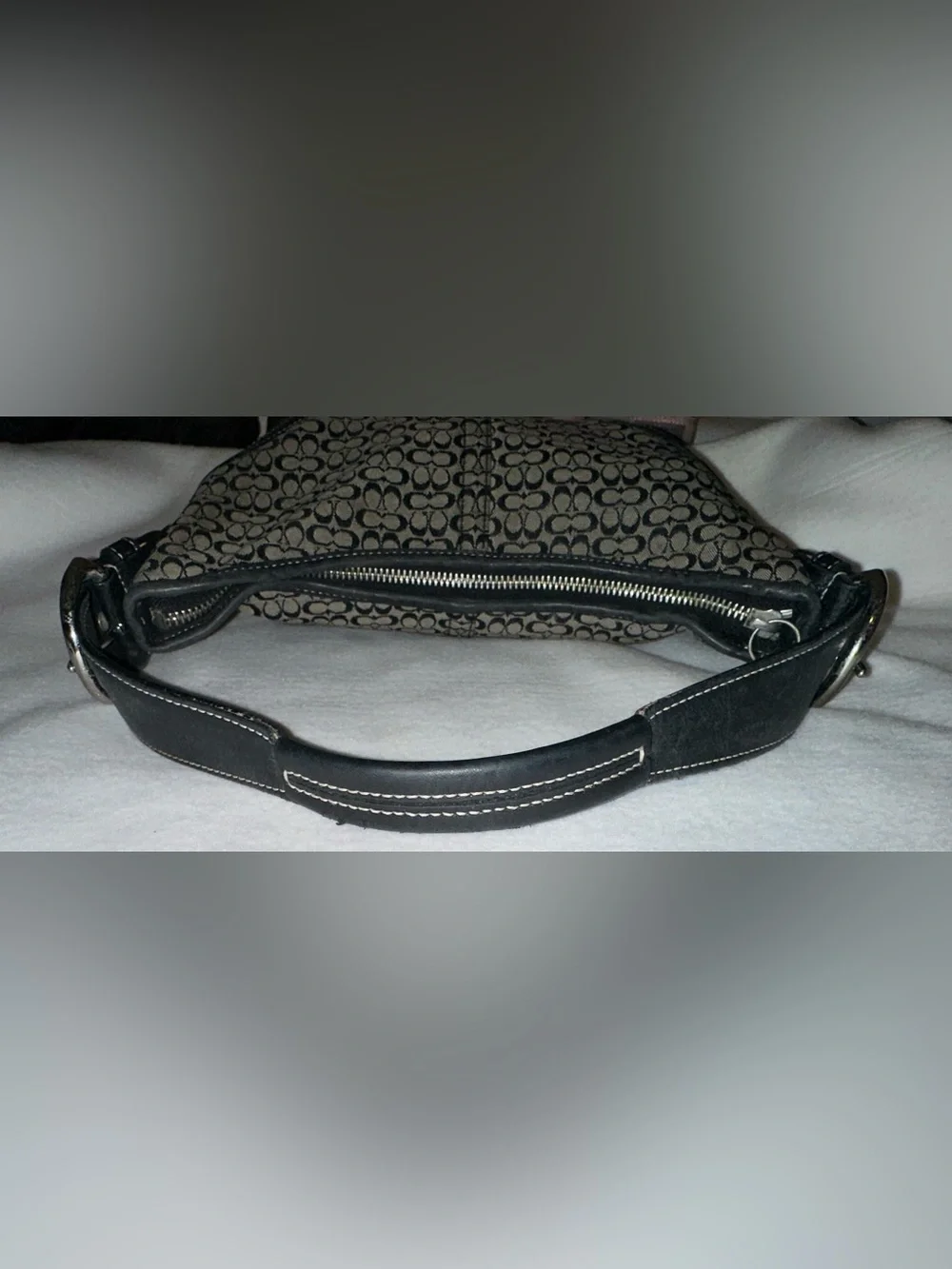 Vintage Y2K Coach Signature C Shoulder Bag
